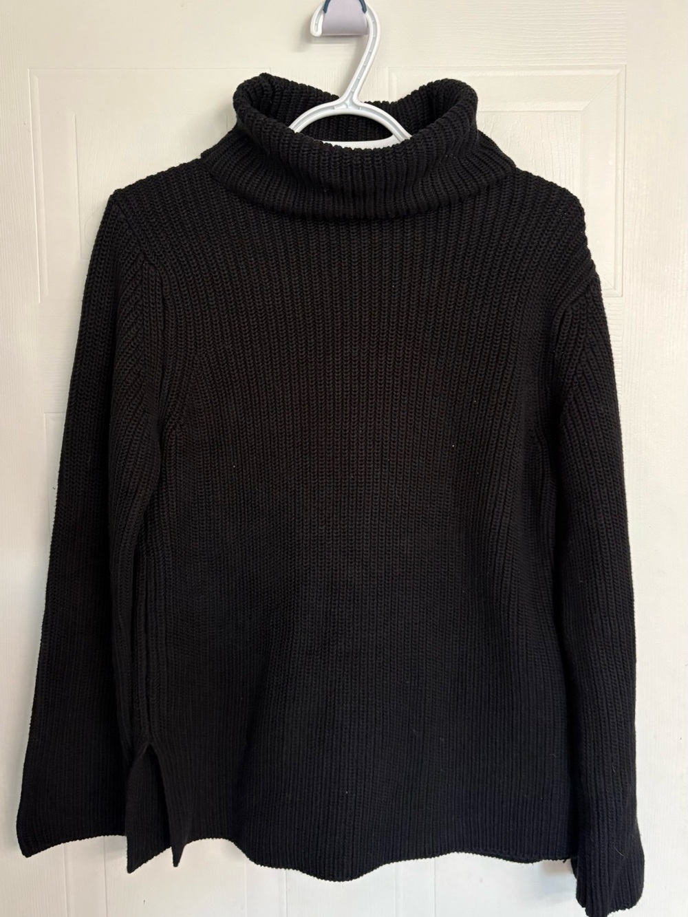 Classic Black Turtleneck Sweater
